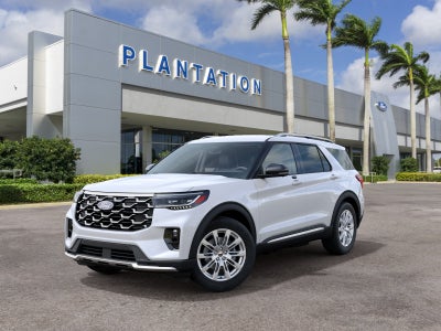 2027 Ford Explorer Platinum RWD
