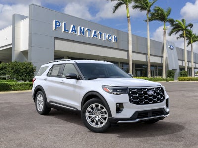 2027 Ford Explorer Platinum RWD
