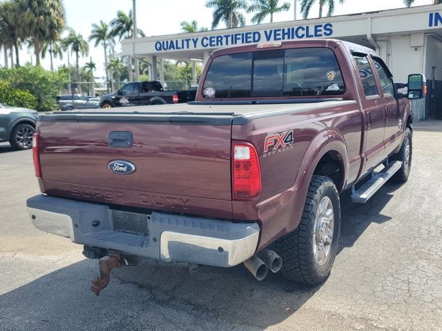 2012 Ford Super Duty F-250 SRW 4WD Crew Cab 156 Lariat