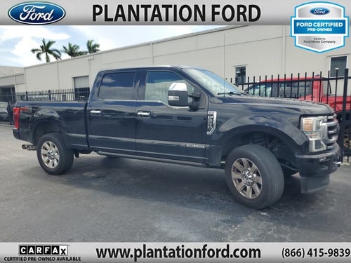 2021 Ford Super Duty F-250 SRW Platinum 4WD Crew Cab 6.75' Box