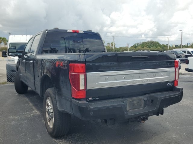 2021 Ford Super Duty F-250 SRW Platinum 4WD Crew Cab 6.75' Box
