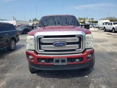 2015 Ford Super Duty F-350 SRW 4WD Crew Cab 156 Platinum