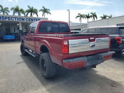 2015 Ford Super Duty F-350 SRW 4WD Crew Cab 156 Platinum