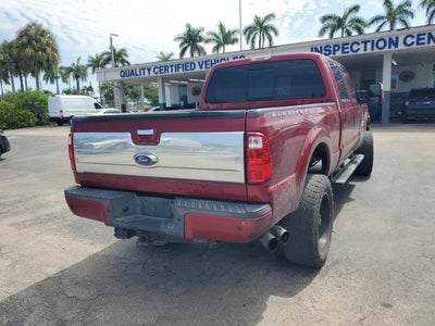2015 Ford Super Duty F-350 SRW 4WD Crew Cab 156 Platinum