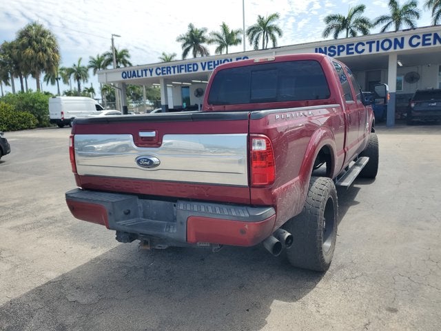 2015 Ford Super Duty F-350 SRW 4WD Crew Cab 156 Platinum