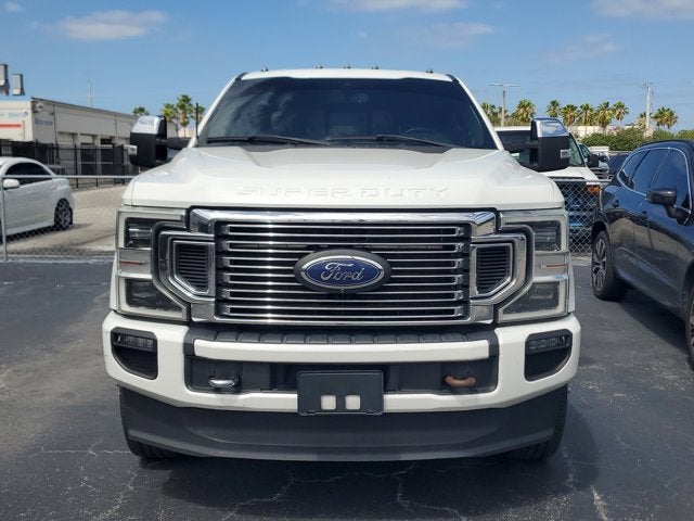 2022 Ford Super Duty F-350 DRW Platinum 4WD Crew Cab 8' Box
