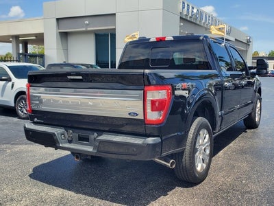 2022 Ford F-150 Platinum 4WD SuperCrew 5.5' Box