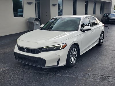 2025 Honda Civic Sedan LX CVT