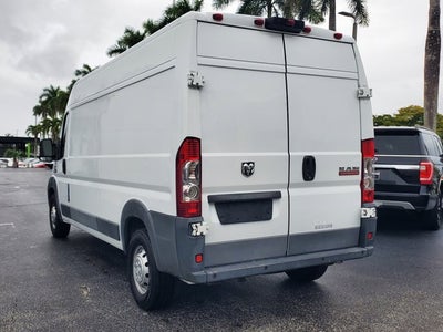2015 RAM ProMaster Cargo Van 2500 High Roof 159 WB