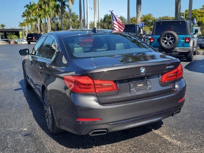 2018 BMW 5 Series 540i Sedan