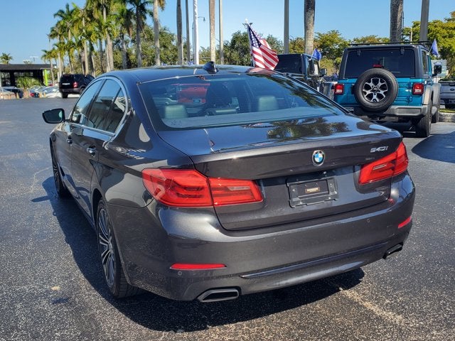 2018 BMW 5 Series 540i Sedan