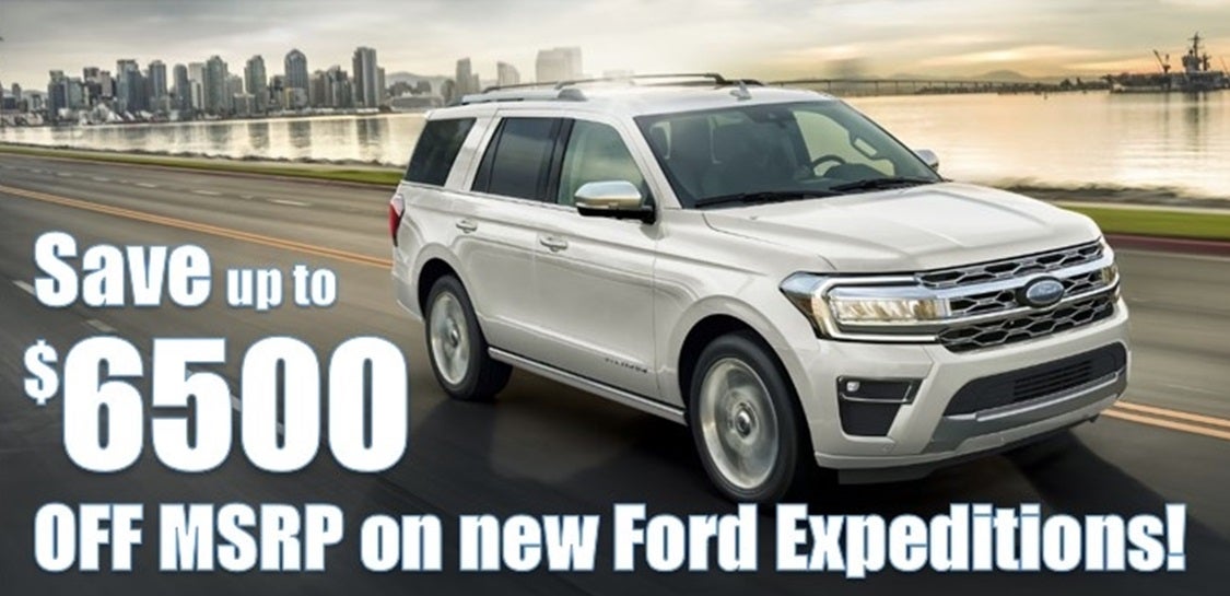 6500 off MSRP Ford Expedition